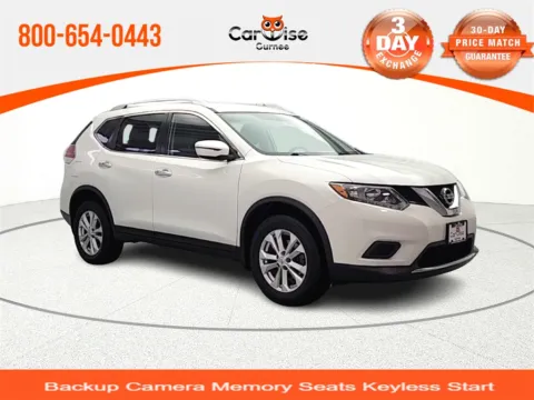 White 2016 Nissan Rogue SV for sale in Gurnee, IL