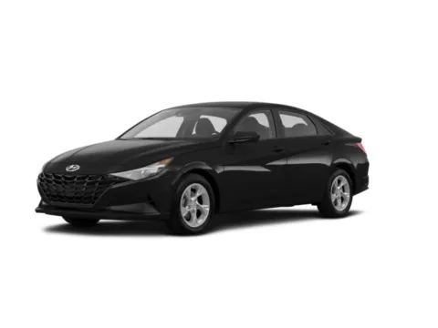 Black 2021 Hyundai Elantra SE for sale in Gurnee, IL