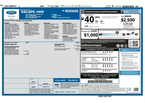 Another view of 2021 Ford Escape Hybrid SEL for sale in Gurnee, IL at CarWise Gurnee