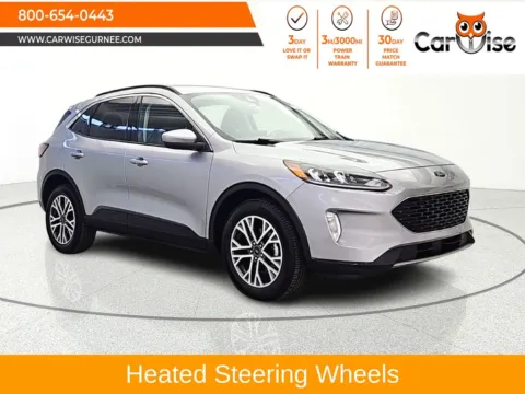 Silver 2021 Ford Escape Hybrid SEL for sale in Gurnee, IL