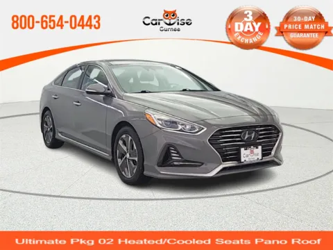 Gray 2019 Hyundai Sonata Hybrid Limited for sale in Gurnee, IL