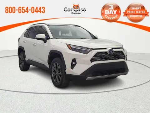 White 2022 Toyota RAV4 Hybrid Limited for sale in Gurnee, IL
