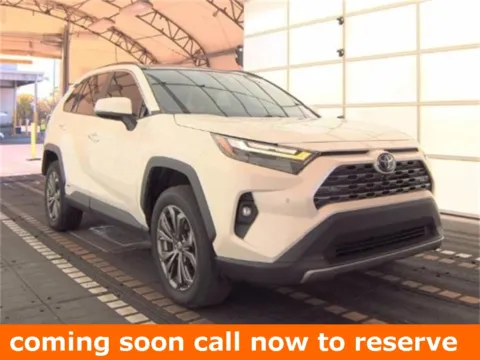 White 2022 Toyota RAV4 Hybrid Limited for sale in Gurnee, IL