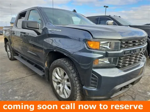 Silver 2020 Chevrolet Silverado 1500 Custom for sale in Gurnee, IL