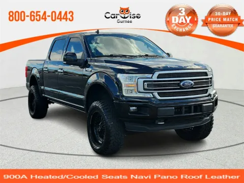 Black 2018 Ford F-150 Limited for sale in Gurnee, IL