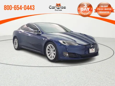 Blue 2017 Tesla Model S 75D for sale in Gurnee, IL
