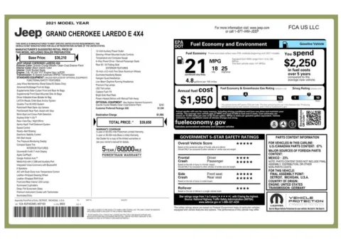 Another view of 2021 Jeep Grand Cherokee Laredo E for sale in Gurnee, IL at CarWise Gurnee