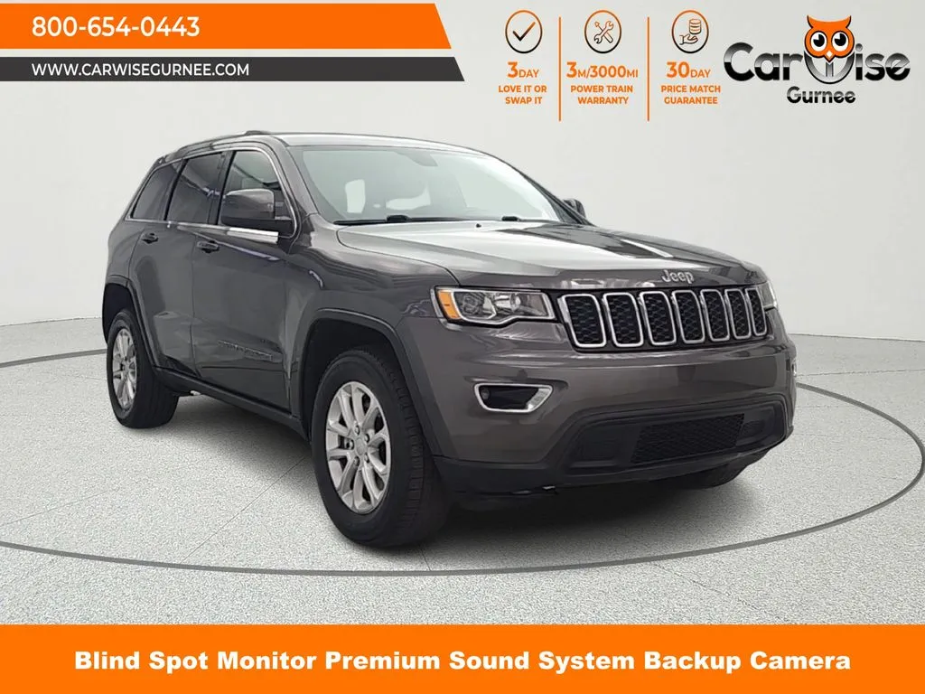 Gray 2021 Jeep Grand Cherokee Laredo E for sale in Gurnee, IL