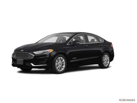 Black 2019 Ford Fusion Hybrid Titanium for sale in Gurnee, IL