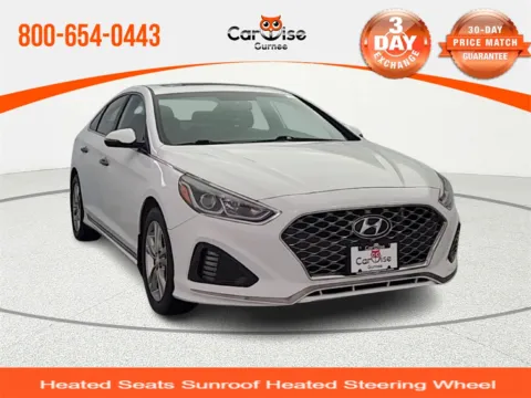 White 2019 Hyundai Sonata Sport for sale in Gurnee, IL