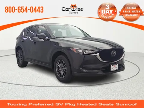 Black 2021 Mazda CX-5 Touring for sale in Gurnee, IL