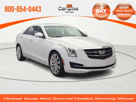 White 2017 Cadillac ATS 2.0L Turbo Luxury for sale in Gurnee, IL