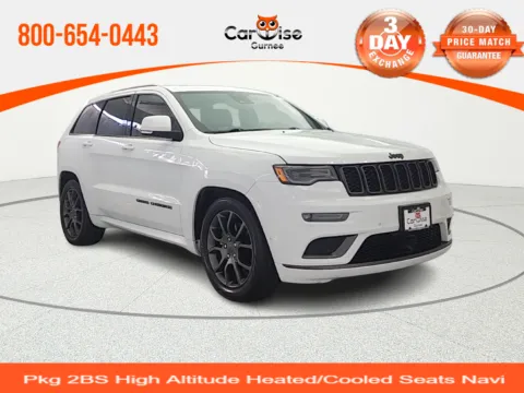 White 2021 Jeep Grand Cherokee High Altitude for sale in Gurnee, IL