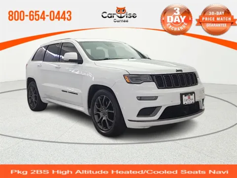 White 2021 Jeep Grand Cherokee High Altitude for sale in Gurnee, IL