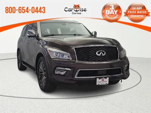 Brown 2015 INFINITI QX80 for sale in Gurnee, IL