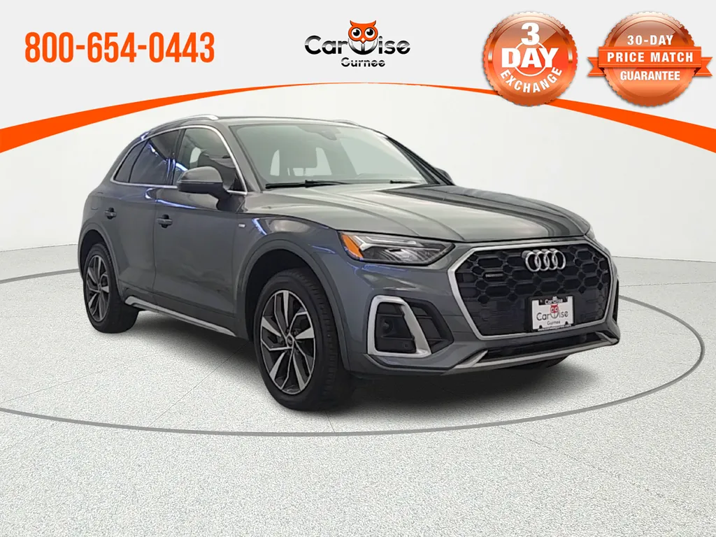 Blue 2022 Audi Q5 45 S line Premium for sale in Gurnee, IL