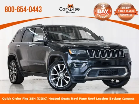 Black 2018 Jeep Grand Cherokee Limited for sale in Gurnee, IL