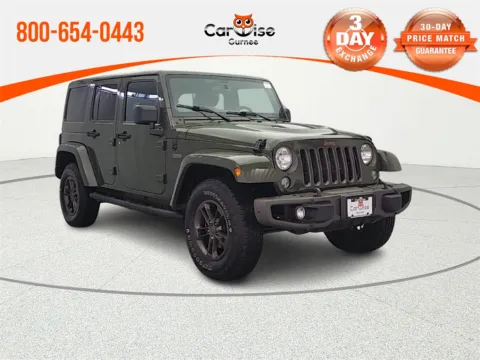 Green 2016 Jeep Wrangler Unlimited Sahara for sale in Gurnee, IL