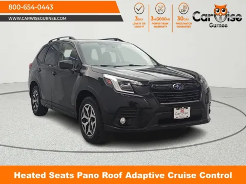 Black 2022 Subaru Forester Premium for sale in Gurnee, IL