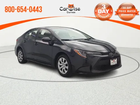 Black 2021 Toyota Corolla LE for sale in Gurnee, IL