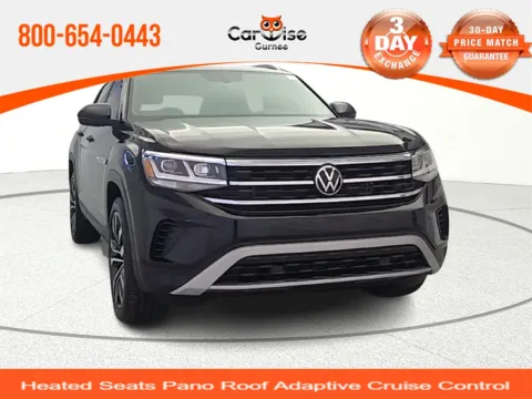 Black 2020 Volkswagen Atlas Cross Sport 2.0T SEL for sale in Gurnee, IL