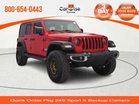 Red 2019 Jeep Wrangler Unlimited Sport S for sale in Gurnee, IL