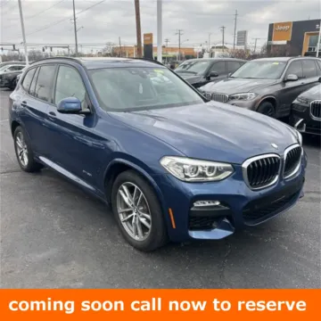 Blue 2018 BMW X3 xDrive30i for sale in Gurnee, IL