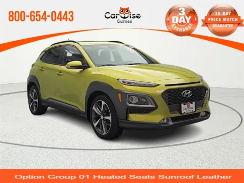 Green 2018 Hyundai Kona Limited for sale in Gurnee, IL