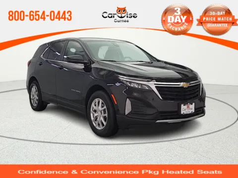 Black 2022 Chevrolet Equinox LT for sale in Gurnee, IL