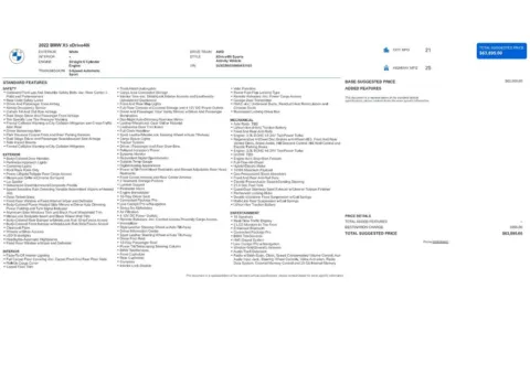Another view of 2022 BMW X5 xDrive40i for sale in Gurnee, IL at CarWise Gurnee