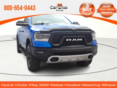 Blue 2021 Ram 1500 Rebel for sale in Gurnee, IL