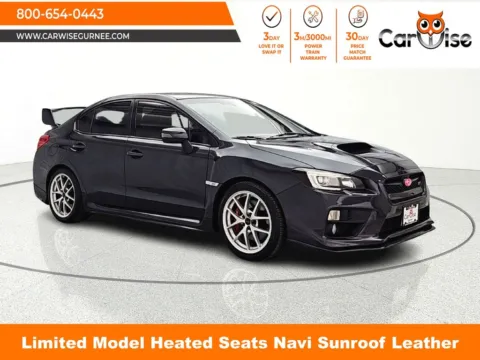 Gray 2016 Subaru WRX STi Limited for sale in Gurnee, IL