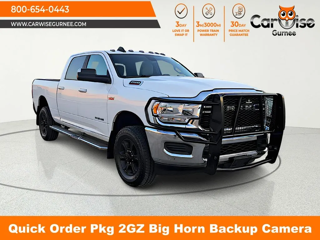 White 2022 Ram 2500 Big Horn for sale in Gurnee, IL