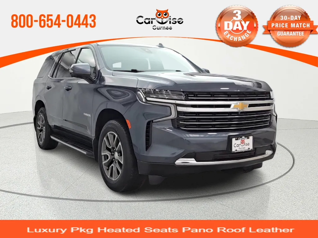 Gray 2021 Chevrolet Tahoe LT for sale in Gurnee, IL