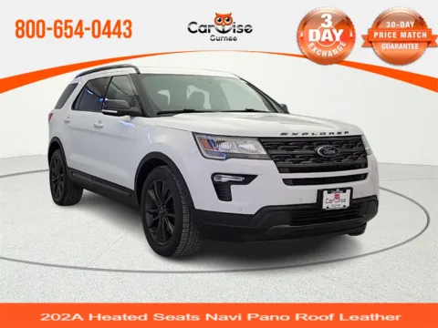 White 2018 Ford Explorer XLT for sale in Gurnee, IL