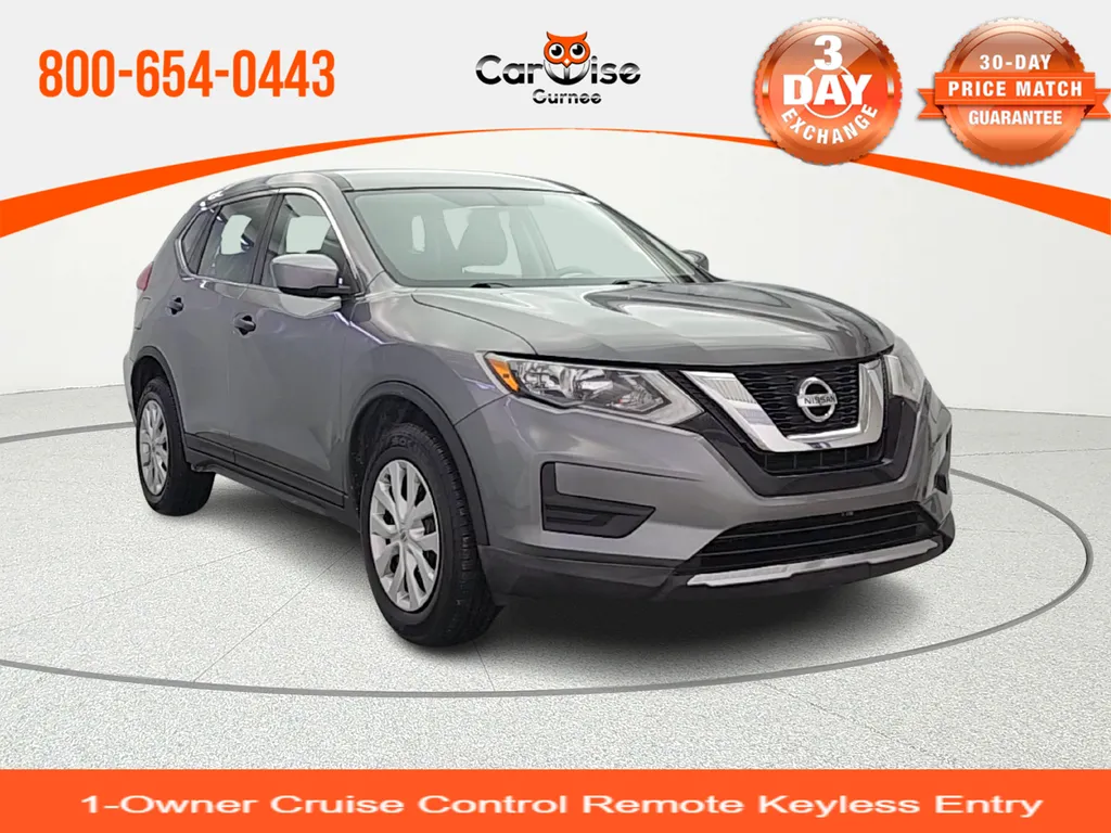 Gray 2017 Nissan Rogue S for sale in Gurnee, IL