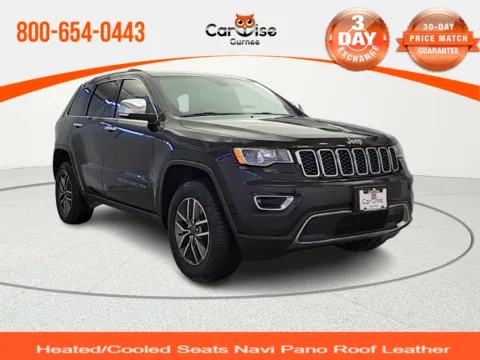 Black 2020 Jeep Grand Cherokee Limited for sale in Gurnee, IL