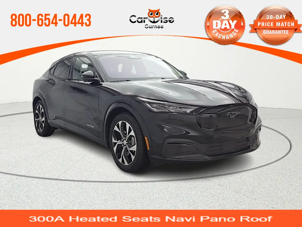 Black 2021 Ford Mustang Mach-E Premium for sale in Gurnee, IL