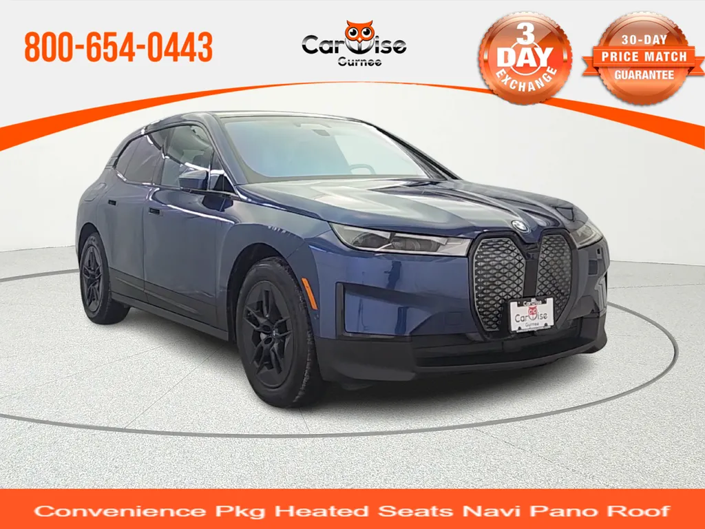 Blue 2024 BMW iX xDrive50 for sale in Gurnee, IL