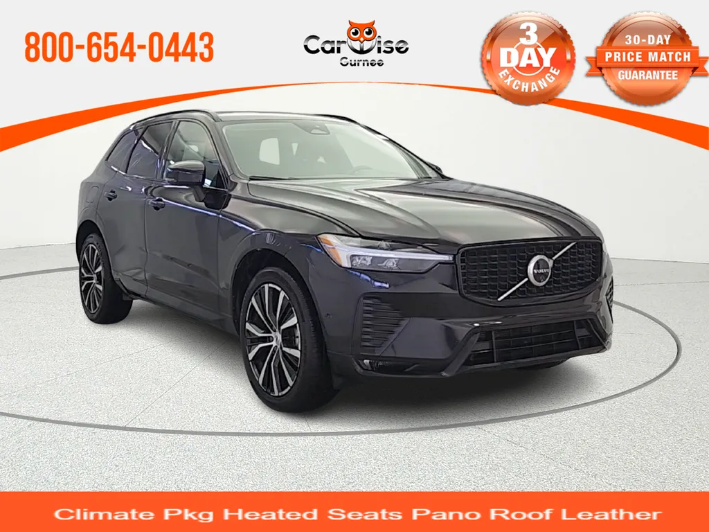 Black 2024 Volvo XC60 B5 Plus Dark Theme for sale in Gurnee, IL