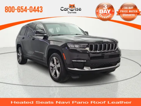 Black 2021 Jeep Grand Cherokee L Limited for sale in Gurnee, IL