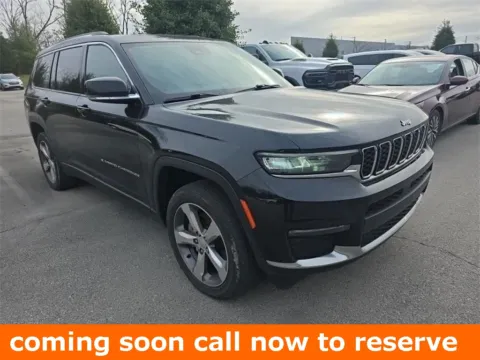Black 2021 Jeep Grand Cherokee L Limited for sale in Gurnee, IL