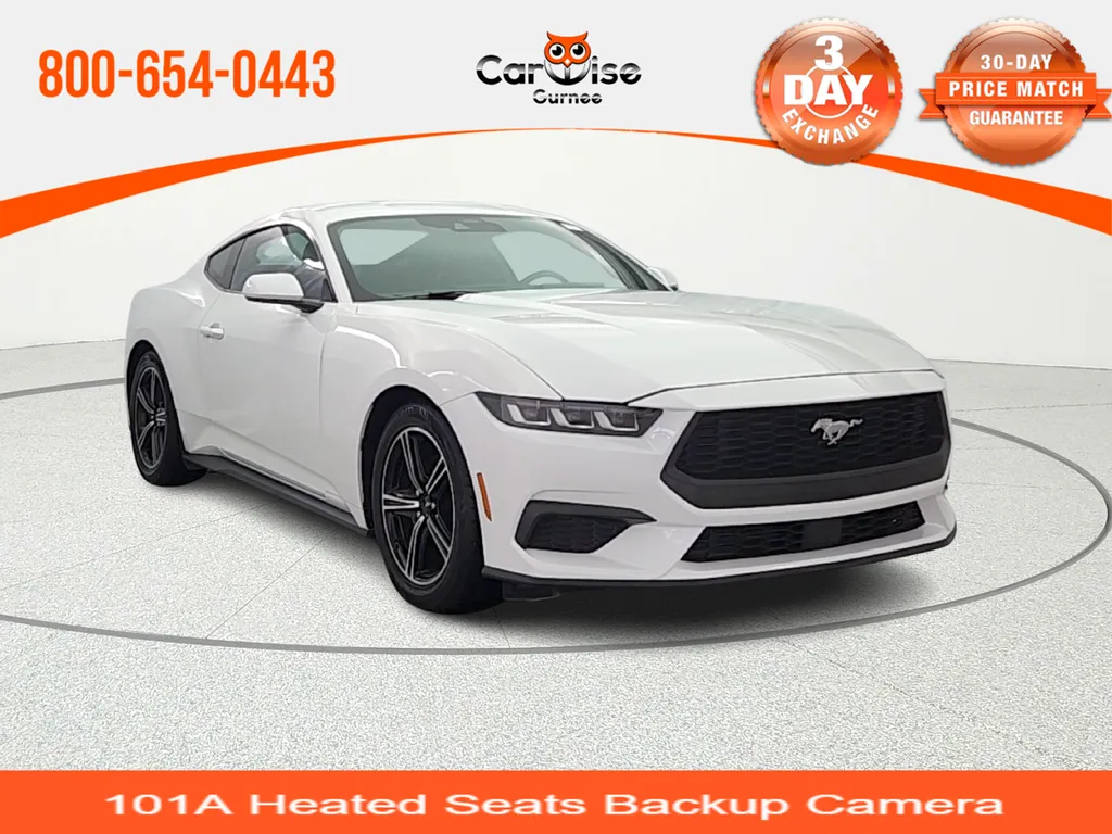 White 2024 Ford Mustang EcoBoost for sale in Gurnee, IL