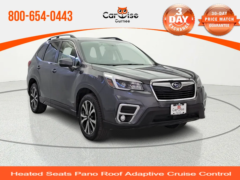 Gray 2021 Subaru Forester Limited for sale in Gurnee, IL