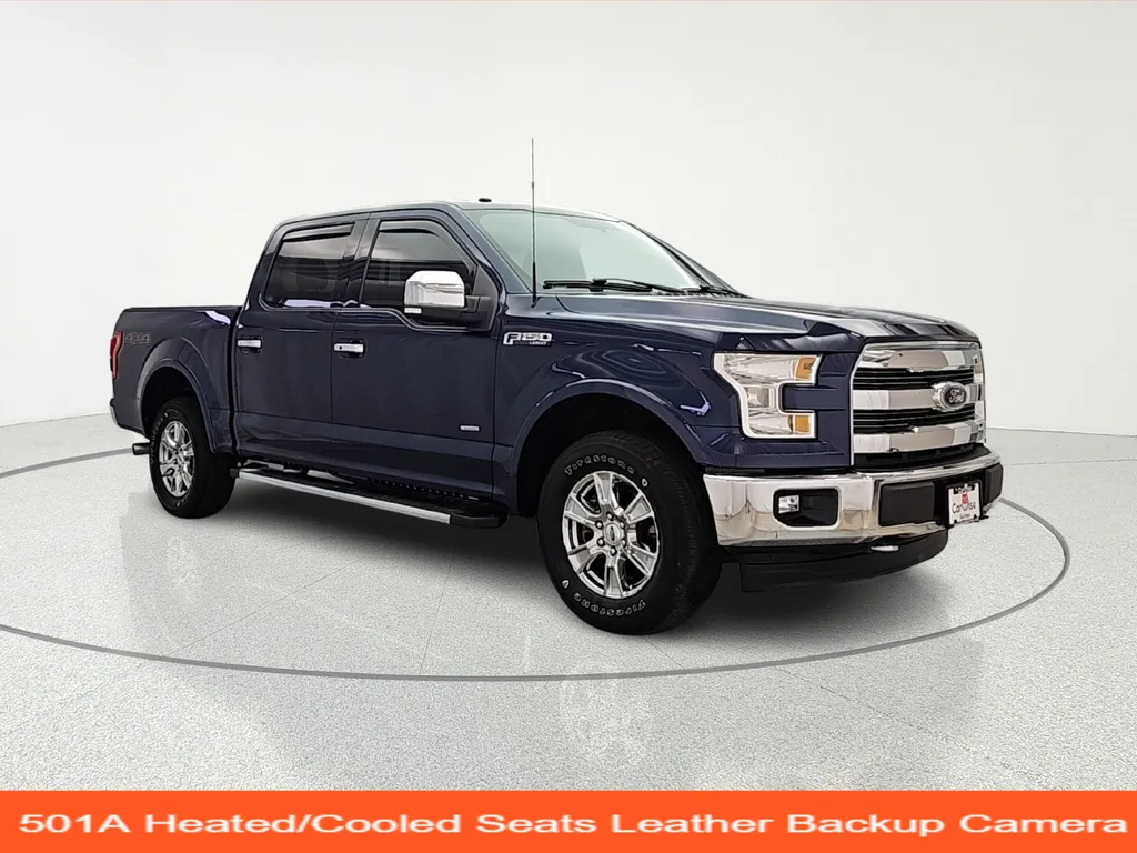 Blue 2017 Ford F-150 Lariat for sale in Gurnee, IL