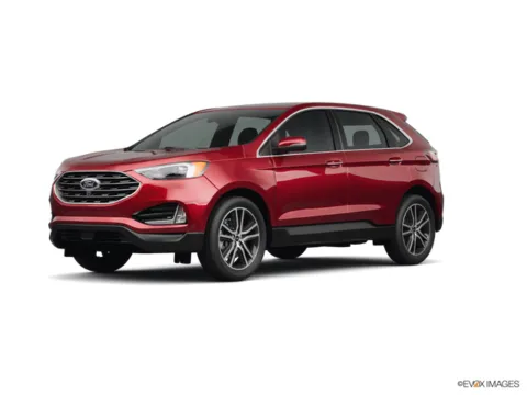 Red 2024 Ford Edge Titanium for sale in Gurnee, IL