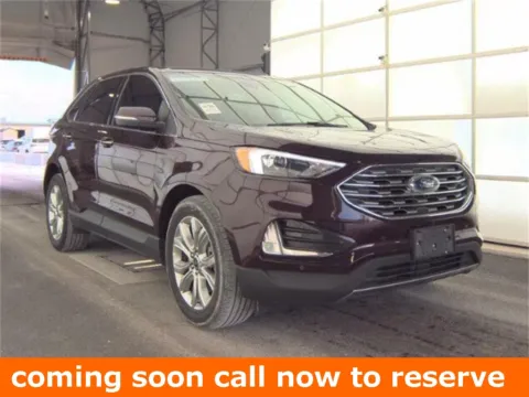 Red 2024 Ford Edge Titanium for sale in Gurnee, IL