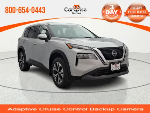 Silver 2022 Nissan Rogue SV for sale in Gurnee, IL
