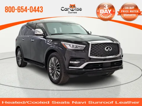 Black 2021 INFINITI QX80 Sensory for sale in Gurnee, IL