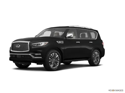Black 2021 INFINITI QX80 Sensory for sale in Gurnee, IL